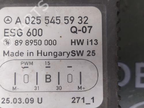 Electronic module MERCEDES-BENZ E-CLASS (W210) E 270 CDI (210.016) | BP17852064M83 