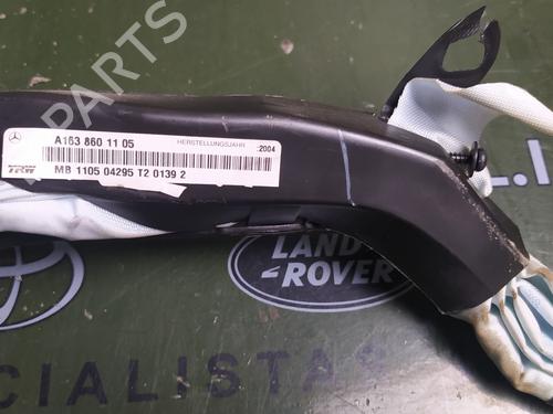 Left curtain airbag MERCEDES-BENZ M-CLASS (W163) ML 270 CDI (163.113) | BP17844050C11 