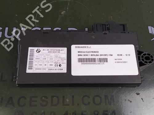Used Electronic module BMW 1 (E87) 116 d (116 hp) 17850743