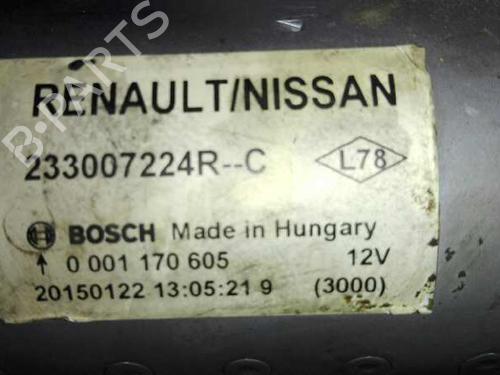 Used Starter NISSAN QASHQAI II SUV (J11, J11_) 1.5 dCi (110 hp) 17848751
