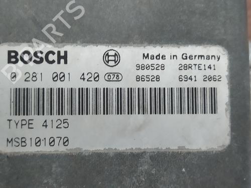 Engine control unit (ECU) LAND ROVER FREELANDER I (L314) 2.0 DI 4x4 | BP26914110M57 