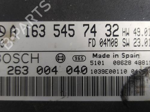 Electronic module MERCEDES-BENZ M-CLASS (W163) ML 270 CDI (163.113) | BP17851339M83 
