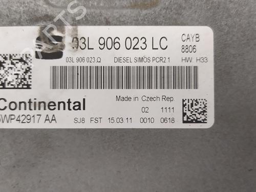 Engine control unit (ECU) SEAT IBIZA IV (6J5, 6P1)  | BP17852255M57 