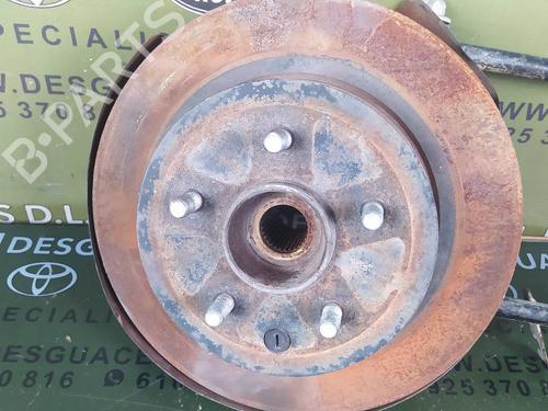 Left rear steering knuckle NISSAN X-TRAIL I (T30) 2.2 dCi 4x4 | BP17839969M27 