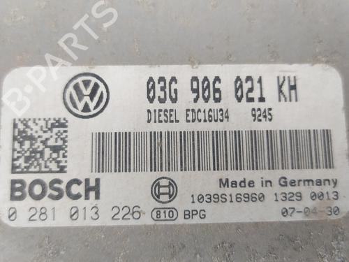 Engine control unit (ECU) VW GOLF V (1K1)  | BP19286255M57 