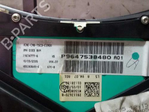 Used Instrument cluster PEUGEOT 307 Break (3E) 1.6 HDi 110 (109 hp) 17847270