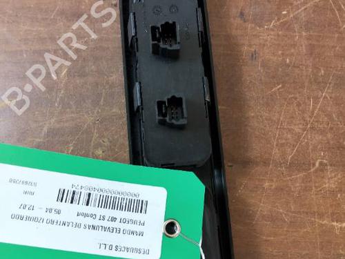 Left front window switch PEUGEOT 407 (6D_) | BP39069990I27 - Image 2