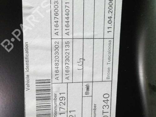 Rear left window mechanism MERCEDES-BENZ M-CLASS (W164) ML 320 CDI 4-matic (164.122) | BP17848167C24 