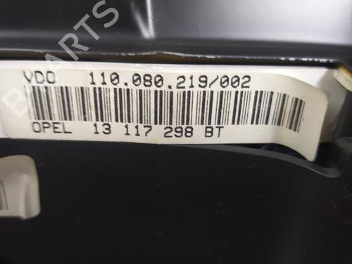 Instrument cluster OPEL ASTRA G Hatchback (T98) 2.0 DTI 16V (F08, F48) | BP19514623C47 