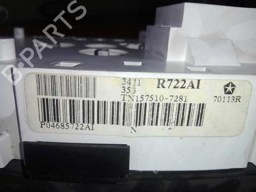 Instrument cluster CHRYSLER VOYAGER IV (RG, RS) 2.4 | BP17845595C47 