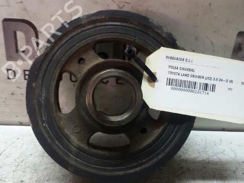 Used Pulley TOYOTA LAND CRUISER PRADO (_J12_) 3.0 D-4D (KDJ120, KDJ125) (166 hp) 17846968