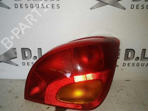 Right taillight FORD FIESTA Box Body/MPV (F3L, F5L) [1989-1996]  18063043