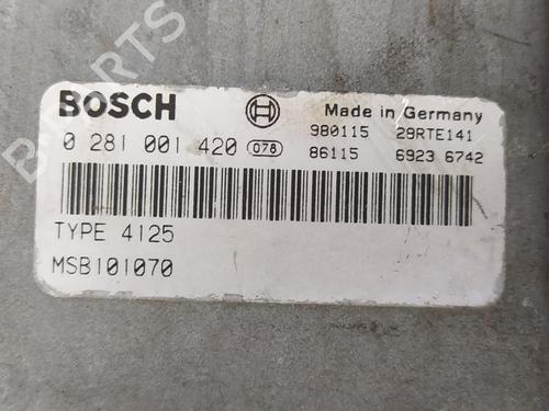 Engine control unit (ECU) LAND ROVER FREELANDER I (L314) 2.0 DI 4x4 | BP17855538M57 