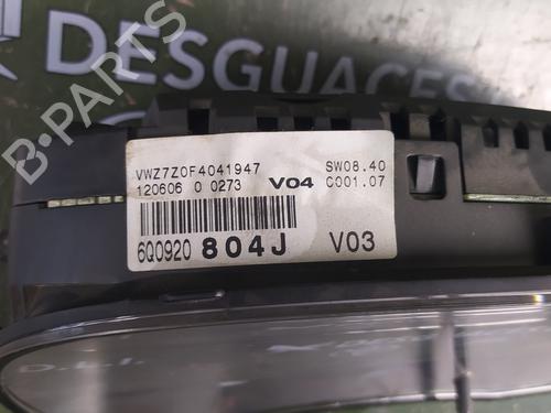 Instrument cluster VW POLO (9N_, 9A_) 1.4 TDI | BP17851656C47 