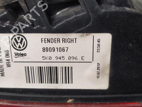 Right taillight VW GOLF VI (5K1)  | BP17845758C35 