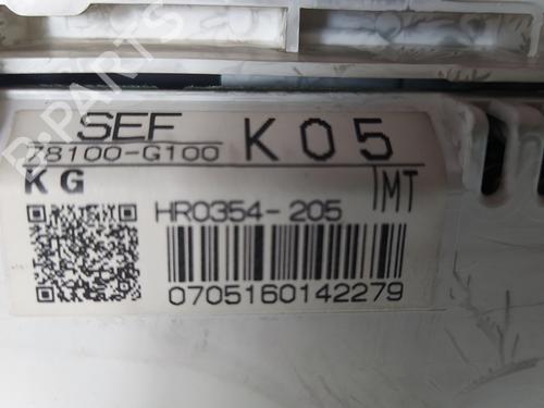 Instrument cluster HONDA ACCORD VII (CL, CN) 2.2 i-CTDi (CN1) | BP21726725C47 