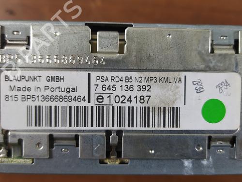 Radio CITROËN C4 I (LC_)  | BP23398139E6 