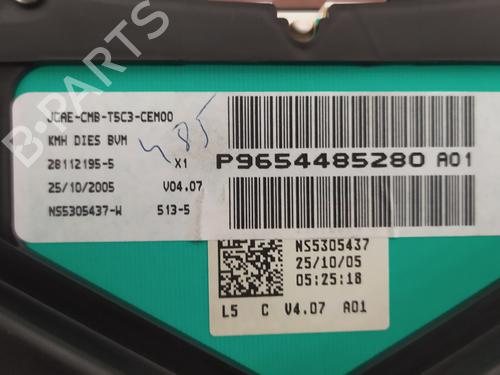 Instrument cluster PEUGEOT 307 (3A/C) | BP29722006C47