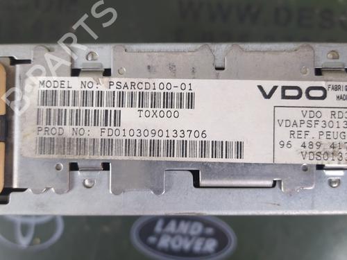Radio PEUGEOT 206 Hatchback (2A/C) 1.4 HDi eco 70 | BP17852365E6 