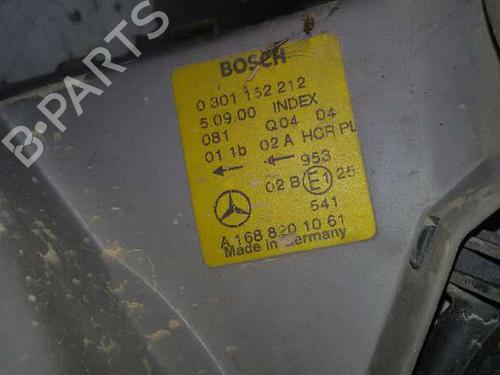 Right headlight MERCEDES-BENZ A-CLASS (W168) A 170 CDI (168.008) | BP17842093C29 