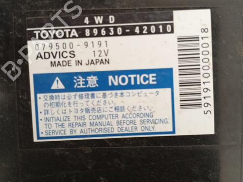 Electronic module TOYOTA RAV 4 II (_A2_) | BP28576178M83
