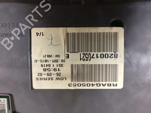 Instrument cluster RENAULT MEGANE II (BM0/1_, CM0/1_) 1.5 dCi (BM0F, BM0T, BM2B, CM0F, CM0T) | BP30151996C47
