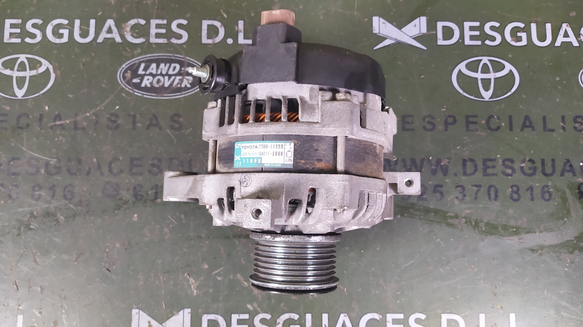 Alternator TOYOTA LAND CRUISER PRADO (_J15_) 2.8 D-4D (GDJ150_, GDJ155 ...