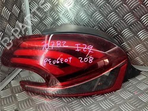 Venstre baglygte PEUGEOT 208 I (CA_, CC_) 1.2 VTI 82 (82 hp) 31243340