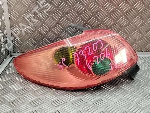 Used Left taillight Left taillight PEUGEOT 206 Hatchback (2A/C) 1.4 HDi eco 70 (68 hp) 40438385 40438385