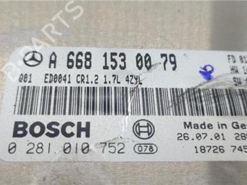 Control unit MERCEDES-BENZ A-CLASS (W168) A 170 CDI (168.009, 168.109) | BP18004666M11 