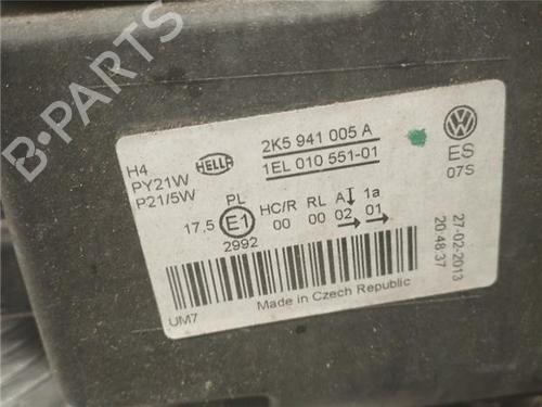 Left headlight VW CADDY III Box Body/MPV (2KA, 2KH, 2CA, 2CH) 1.6 TDI | BP30556861C28