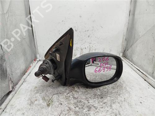 Used Right mirror PEUGEOT 206 Hatchback (2A/C) 1.4 i (75 hp) 20140122