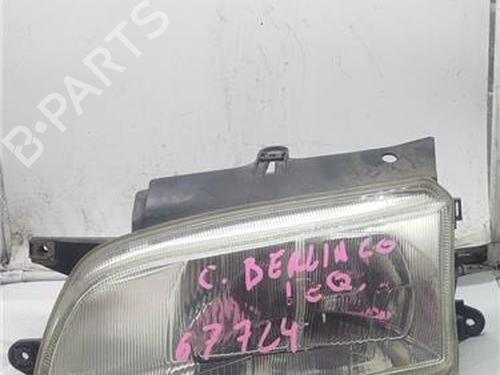 Used Left headlight CITROËN BERLINGO / BERLINGO FIRST Box Body/MPV (M_) 2.0 HDI 90 (MBRHY, MCRHY) (90 hp) 28711405