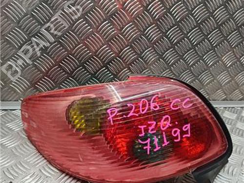 left-taillight-peugeot-206-cc-2d-2000-2001-2002-2003-2004-2005-2006-2007-2008-32332498 main image