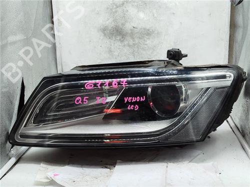 Used Left headlight AUDI Q5 (8RB) 2.0 TDI quattro (170 hp) 20506259