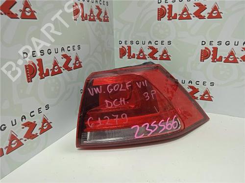 Used Right taillight VW GOLF VII (5G1, BQ1, BE1, BE2) 2.0 TDI (150 hp) 18382239
