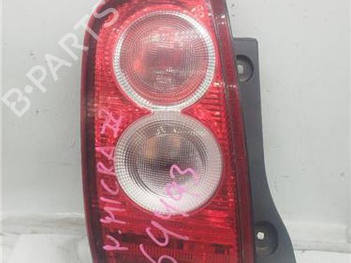 Used Left taillight NISSAN MICRA III (K12) 1.4 16V (88 hp) 27812039