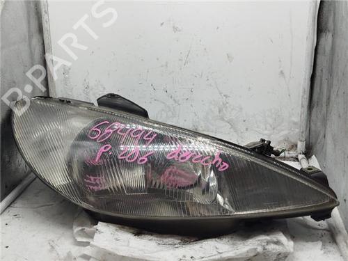 Right headlight PEUGEOT 206 Hatchback (2A/C) 1.9 D | BP24966307C29