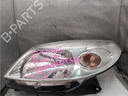 Venstre forlygte DACIA SANDERO 1.2 16V (75 hp) 32038216