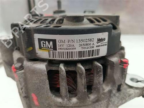 Alternator OPEL INSIGNIA A (G09) 2.0 CDTI (68) | BP37227017M7 - Image 2