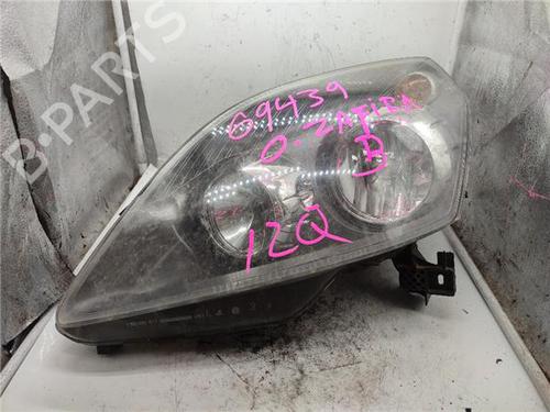 Used Left headlight OPEL ZAFIRA B Box Body/MPV (A05) 1.9 CDTI VAN (M75) (150 hp) 29577390