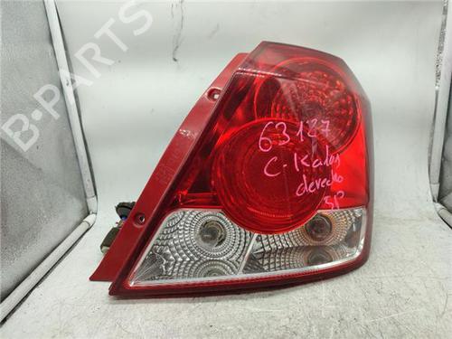 Used Right taillight CHEVROLET AVEO / KALOS Hatchback (T250, T255) 1.4 16V (94 hp) 18384170