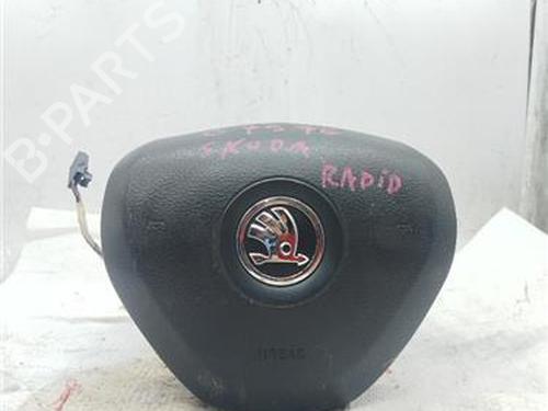 Used Driver airbag SKODA RAPID (NH3, NK3, NK6) 1.6 TDI (115 hp) 29017366