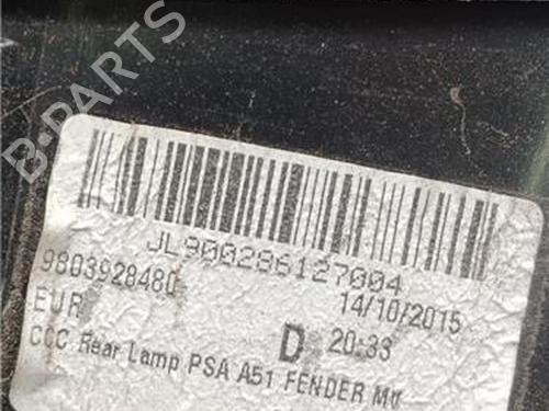 Right taillight CITROËN C3 II (SC_) 1.2 VTi 82 | BP31911125C35