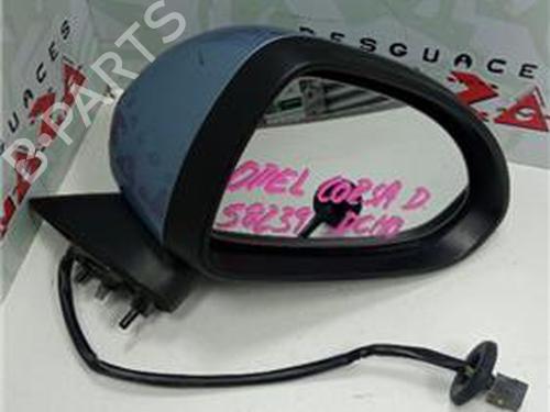 Used Right mirror OPEL CORSA D (S07) 1.2 (L08, L68) (80 hp) 18389186