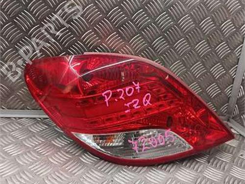 Used Left taillight Left taillight PEUGEOT 207 (WA_, WC_) 1.4 (73 hp) 36147974 36147974
