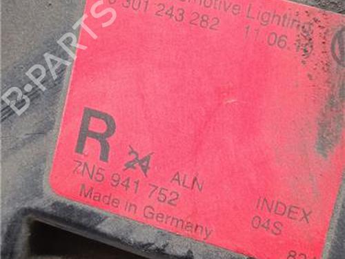 Right headlight SEAT ALHAMBRA (710, 711) 2.0 TDI | BP32431640C29