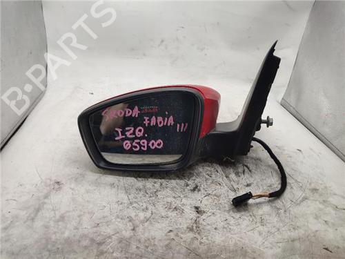Used Left mirror SKODA FABIA III (NJ3) 1.0 (75 hp) 18400735