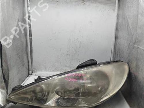 Faro izquierdo PEUGEOT 206 Hatchback (2A/C) 1.6 HDi 110 (109 hp) 29294354