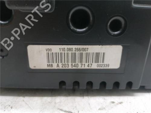 Instrument cluster MERCEDES-BENZ C-CLASS (W203) C 200 Kompressor (203.042) | BP26534616C47 